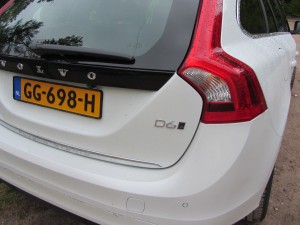 Volvo V60 D6 Twin Engine met de aanduiding Plugin Hybride (Foto: Bert Jan Nijhuis)