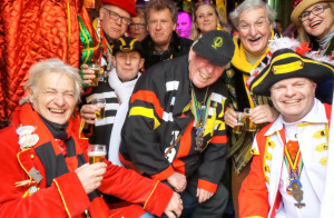 Moment van het Convent: de ruimte voor een statiefoto met alle ex-prinsen ontbrak